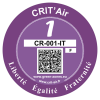 Crit'Air 1 – Pastille mauve